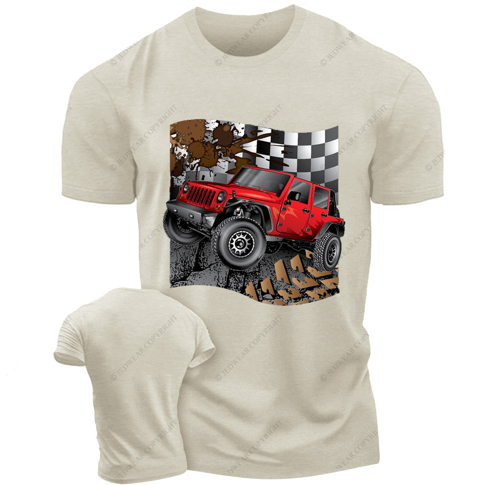 Wrangler JK Tire Tracks 4x4 Jp T-shirt