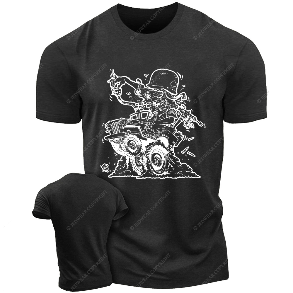 Willys Fink Stick Figure Line Art Jp T-shirt