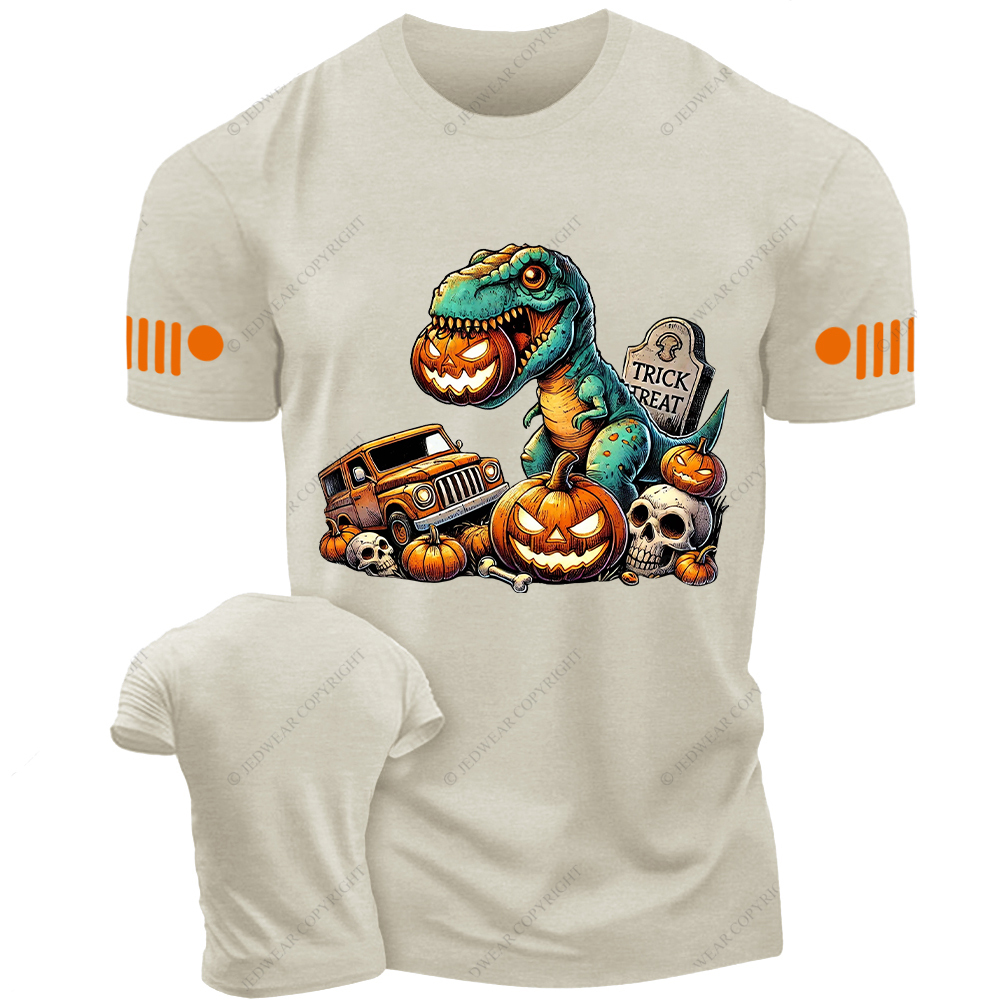 Happy Halloween Dinosaur Trick Treat Jp T-shirt