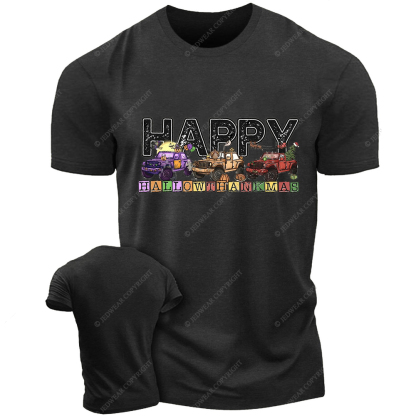 Happy Halloween Hallowthankmas Jp T-shirt