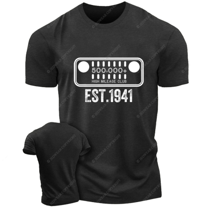 High Mileage Club Since 1941 Jp T-Shirt
