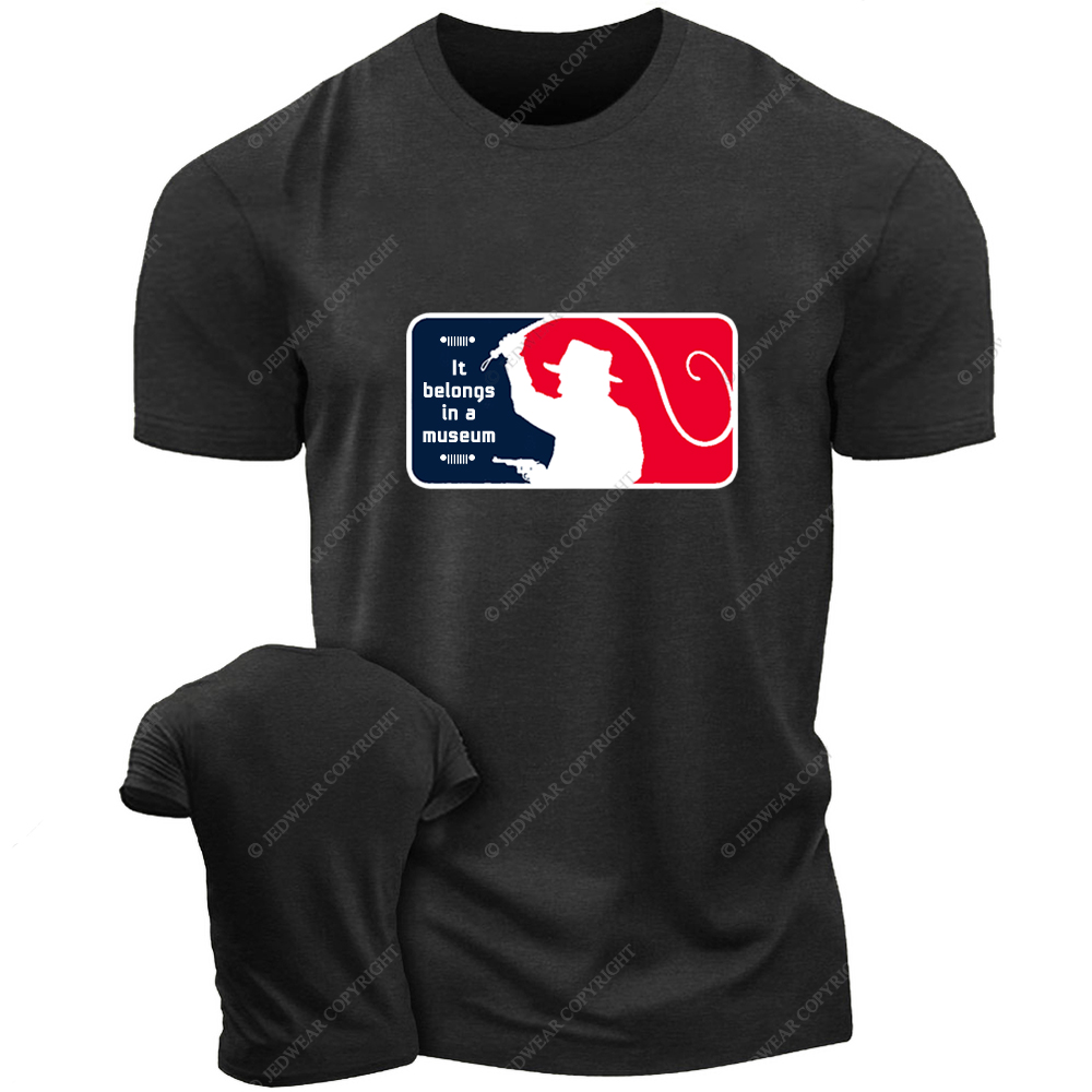 Dr.Jones Archaeology It Belongs In A Museum Jp T-Shirt
