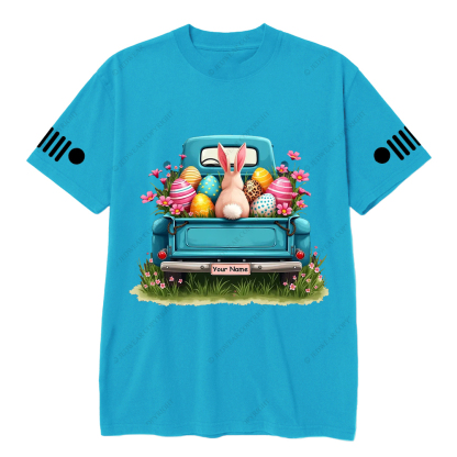 Duck Bunny Ears Off-Road Girl Jp T-shirt