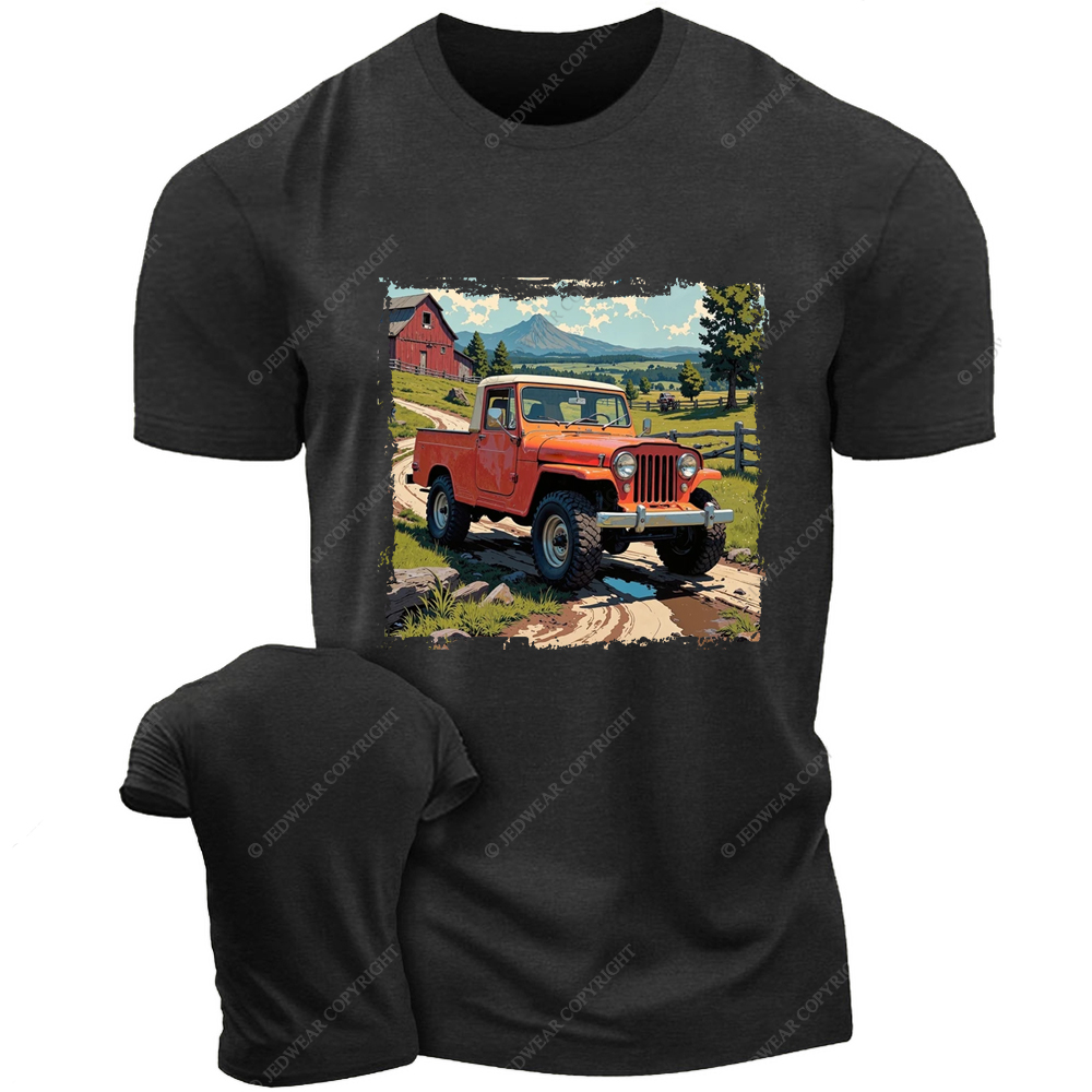 Pastoral Rural Scenery Jp T-Shirt