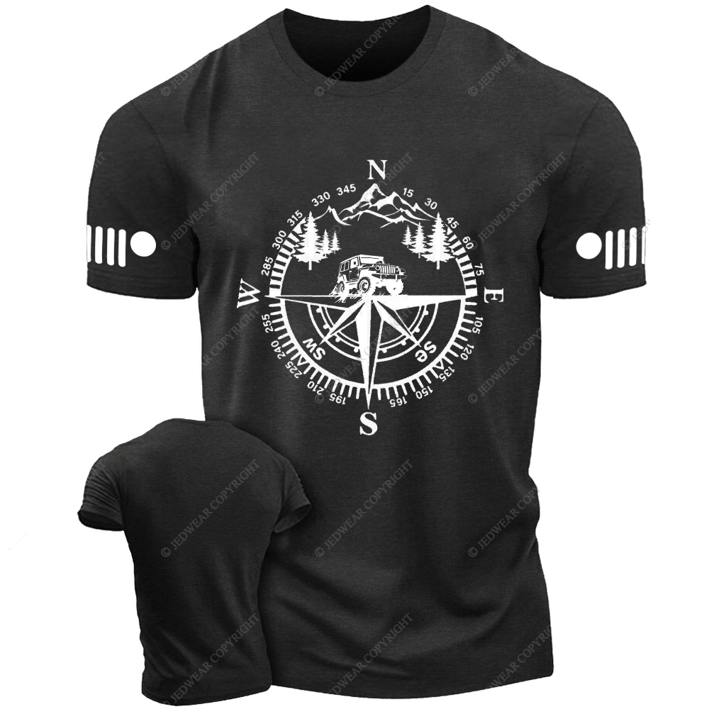 Mountain Car Compass Jp T-Shirt
