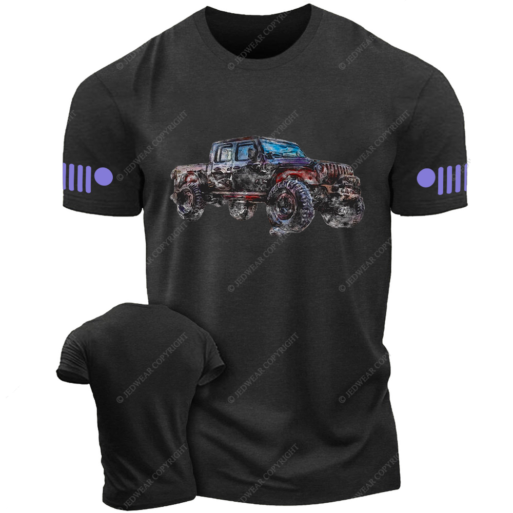 Gladiator  Black SUV New Cars Jp T-Shirt