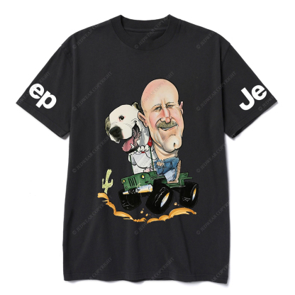 Old Man Cactus Dog Woody Jp T-Shirt