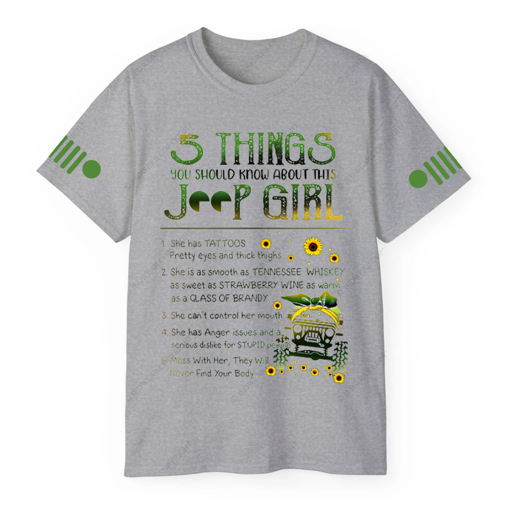 5 Things You Should Know About This Girl Jp T-Shirt