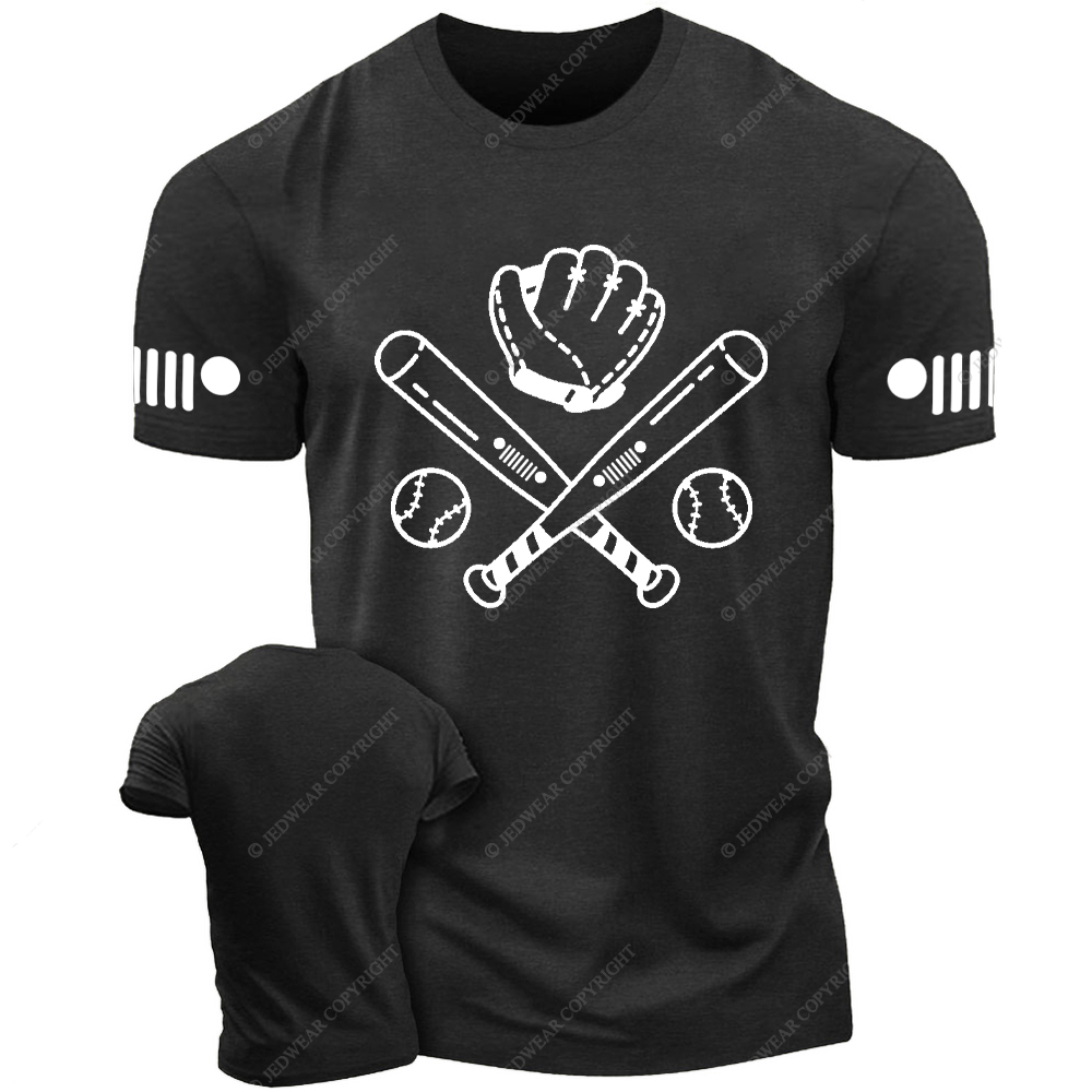 Baseball Bat Baseball Glove Baseball Team Jp T-Shirt