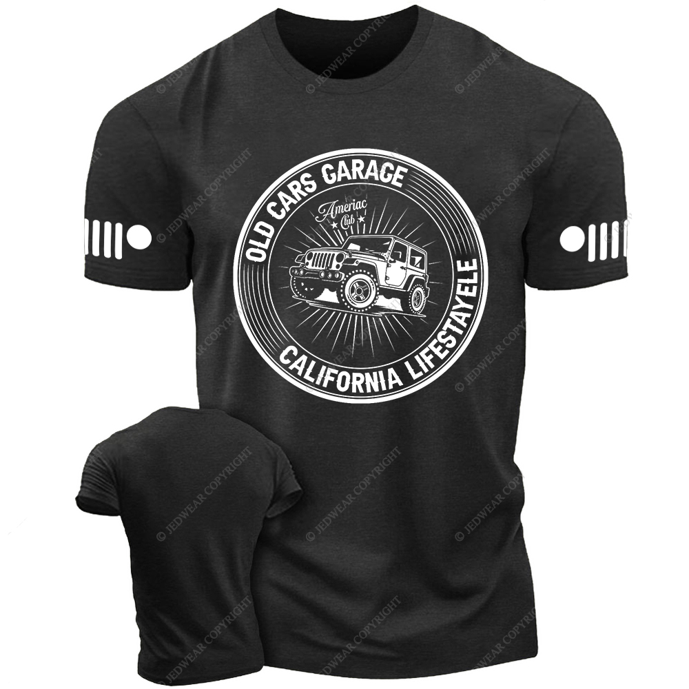 Old Cars Carace California Lifestayele Jp T-Shirt