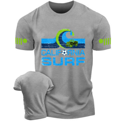 California Surf Football Vintage Style  Jp T-Shirt