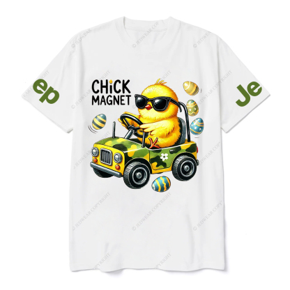 Yellow Duck Chick Magnet Jp T-Shirt