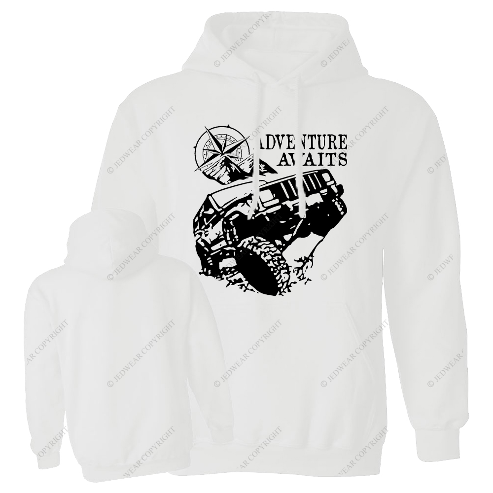 Adventure Awaits Compass Jp Oversized Hoodie