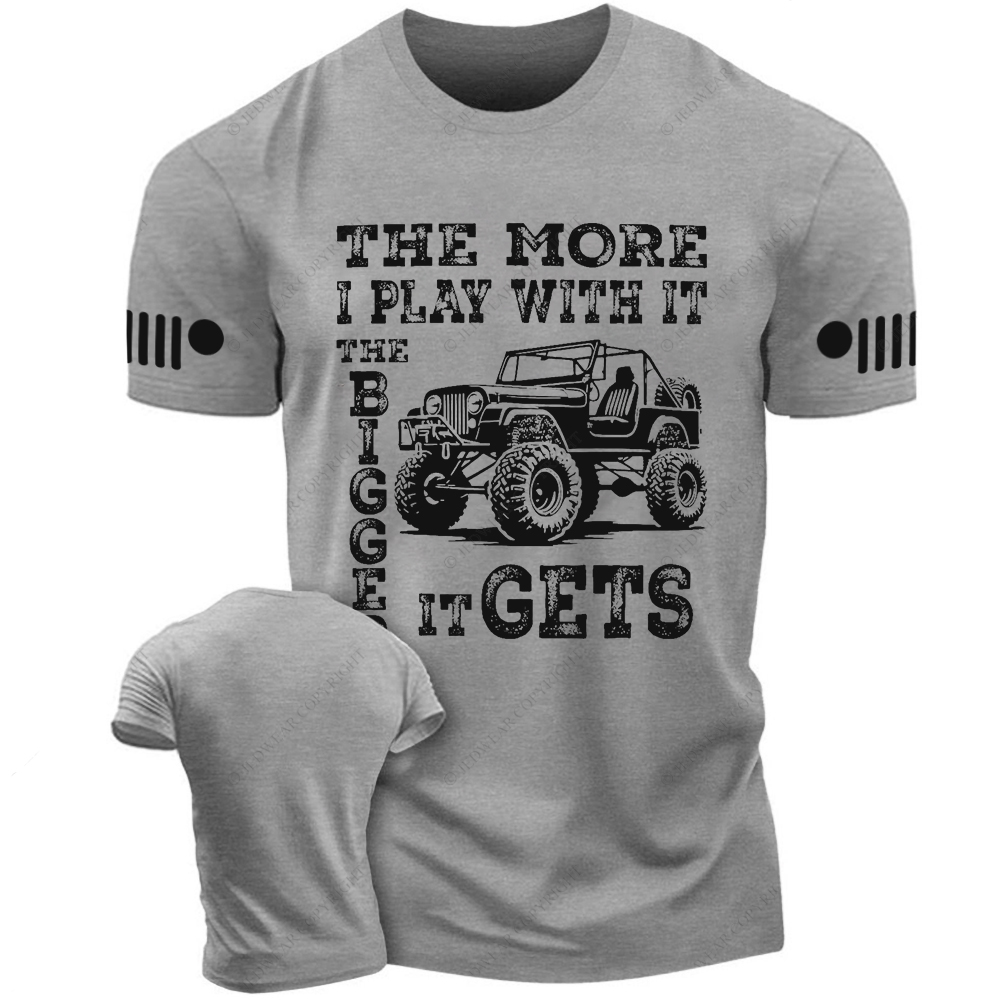 Wrangler The More I Play With It The Bigger I Gets Jp T-Shirt