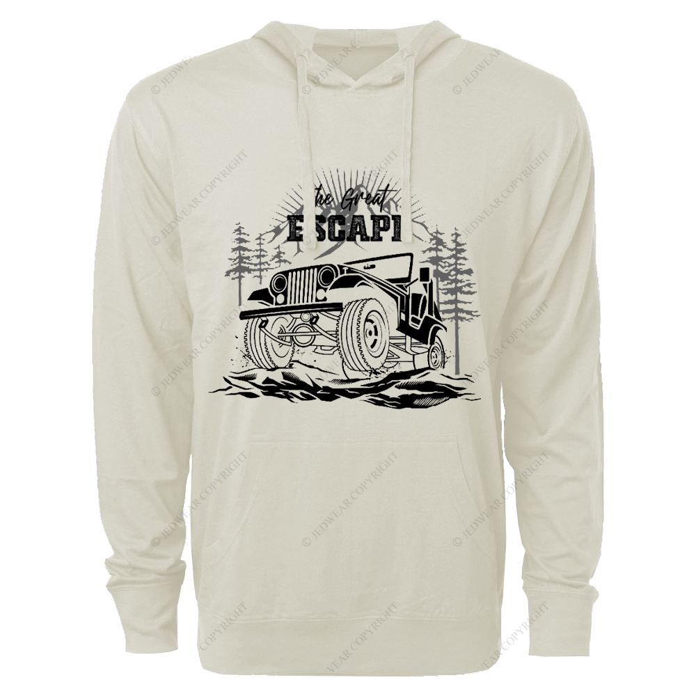 The Great Escape CJ-5 Jp Oversized Lightweight Hoodie