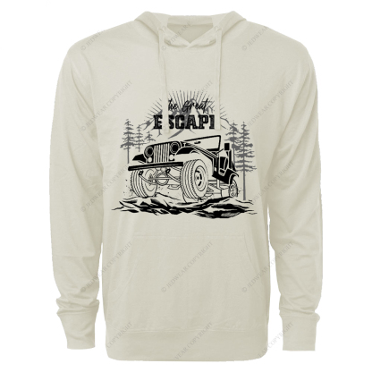 The Great Escape CJ-5 Jp Oversized Lightweight Hoodie