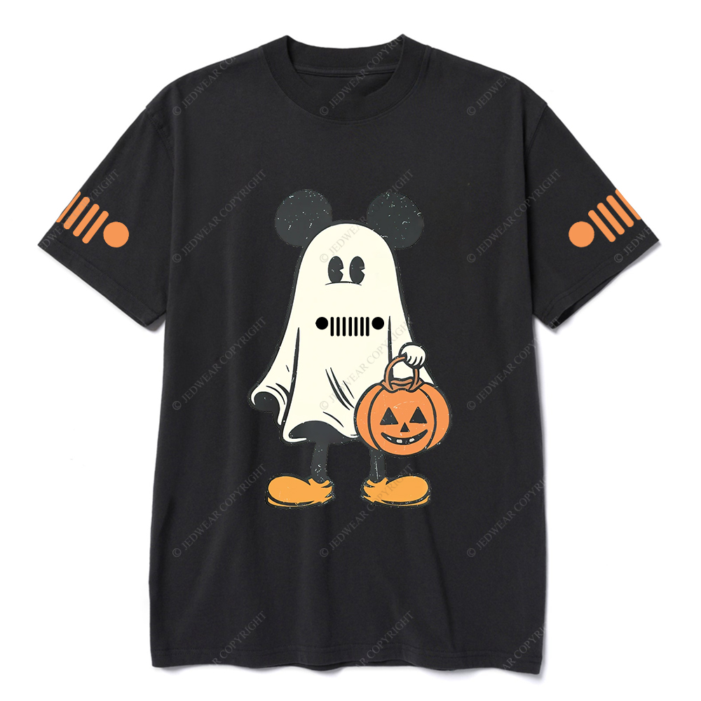 Not So Scary Halloween Spooky Ghost Retro Pumpkin Jp T-Shirt