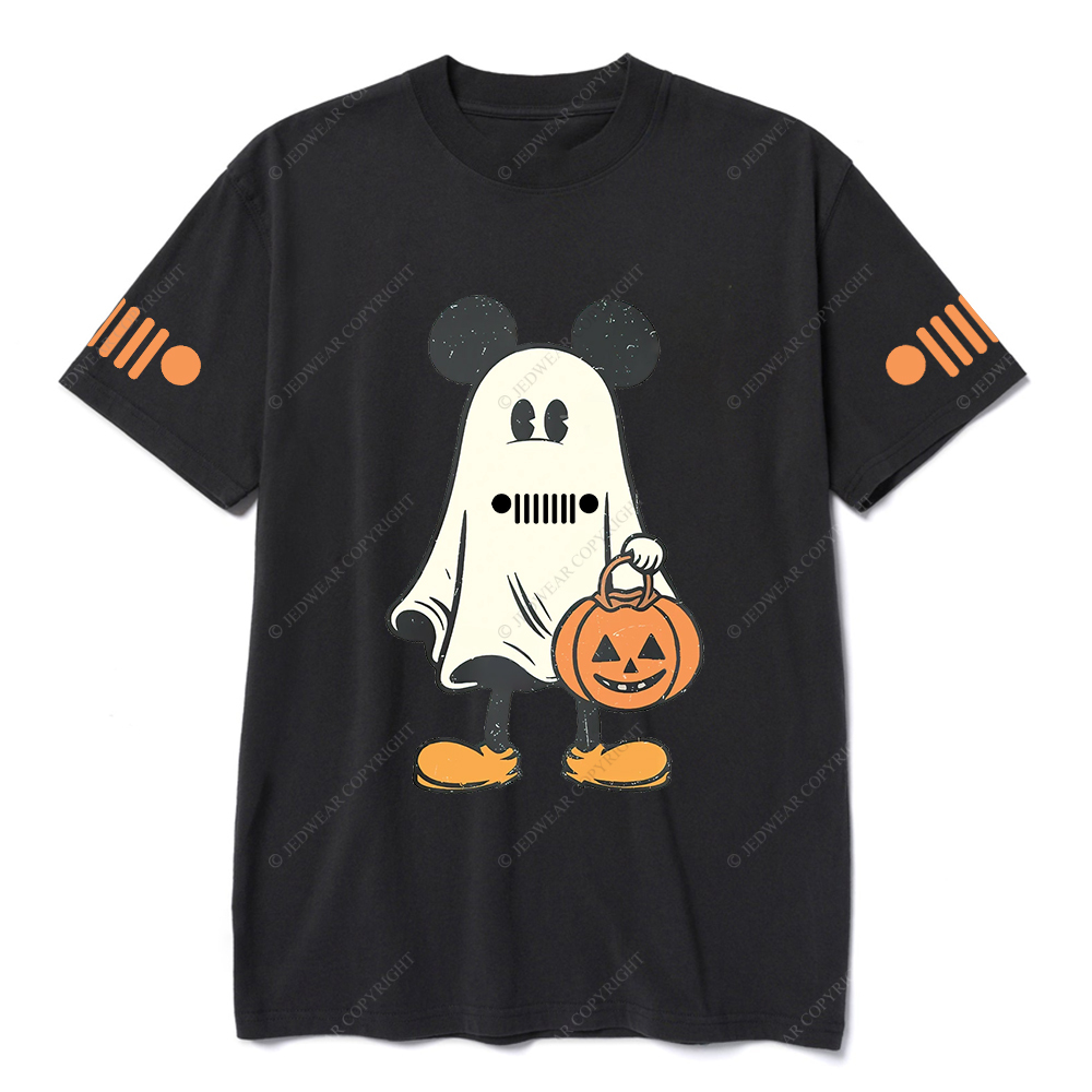 Not So Scary Halloween Spooky Ghost Retro Pumpkin Jp T-Shirt