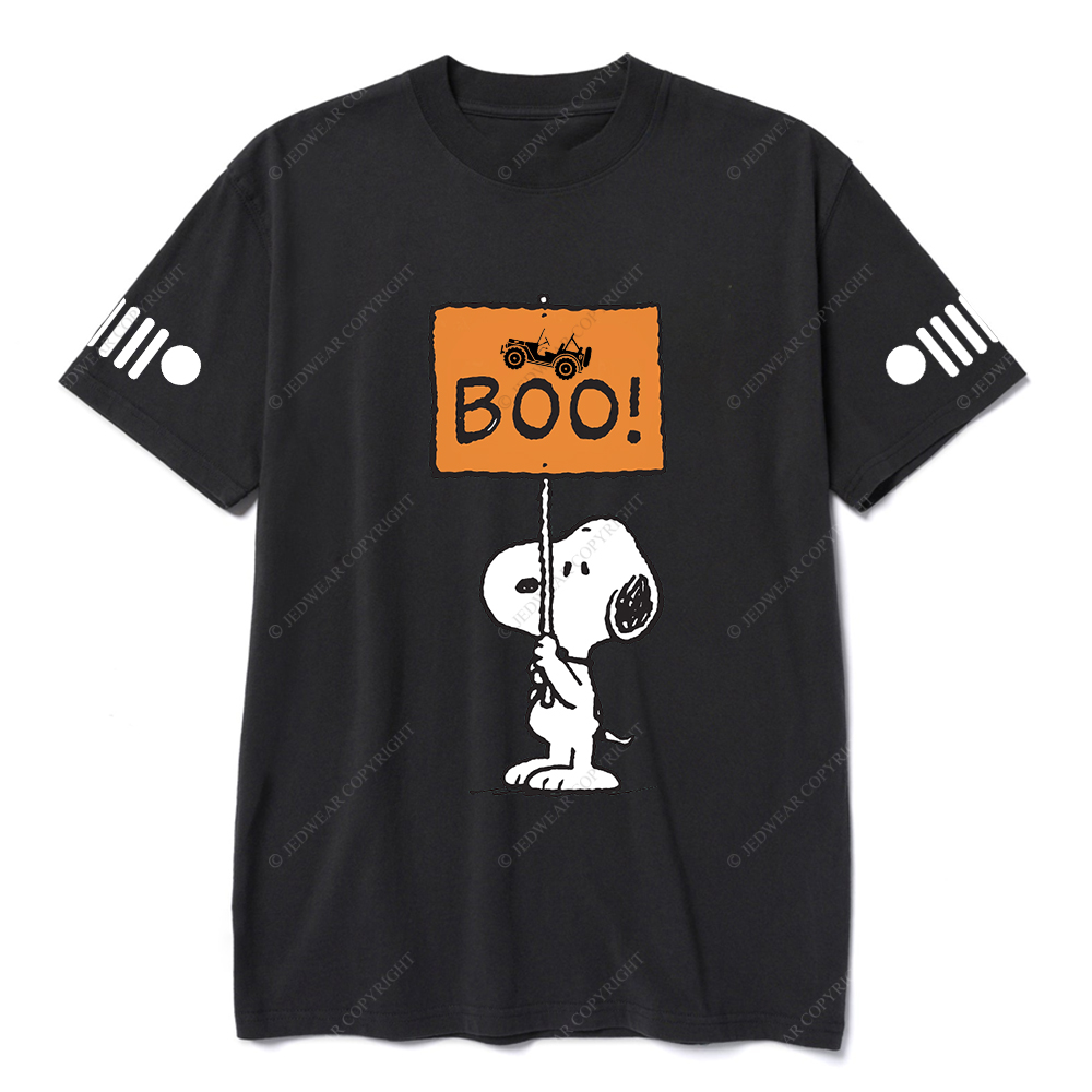 Step Into The Whimsical World Of Halloween Boo Jp T-Shirt