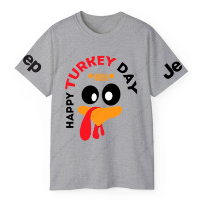 Happy Turkey Day Funny Thanksgiving Day Jp T-Shirt
