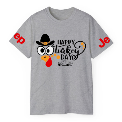 Happy Turkey Day Gobble Thanksgiving Day Jp T-Shirt