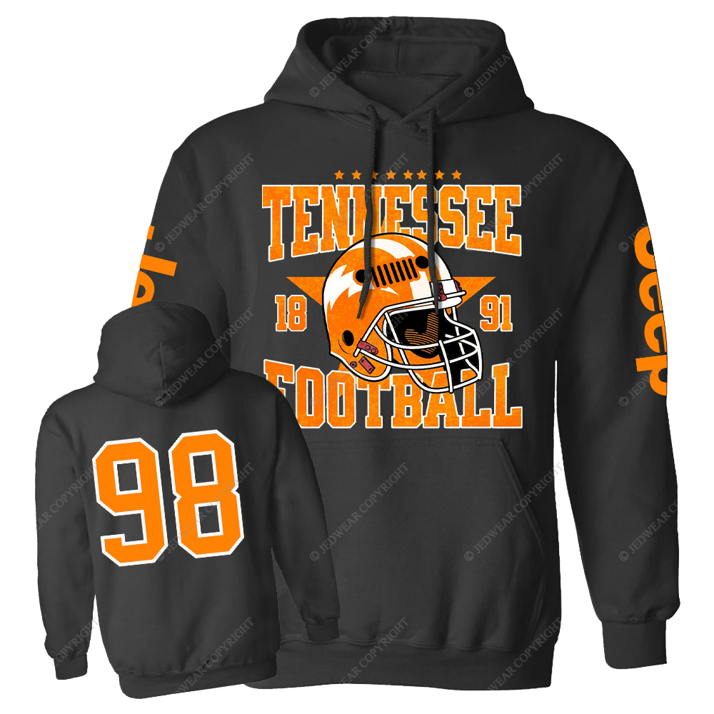 Tennessee Football Retro Nashville Jp Casual Hoodie
