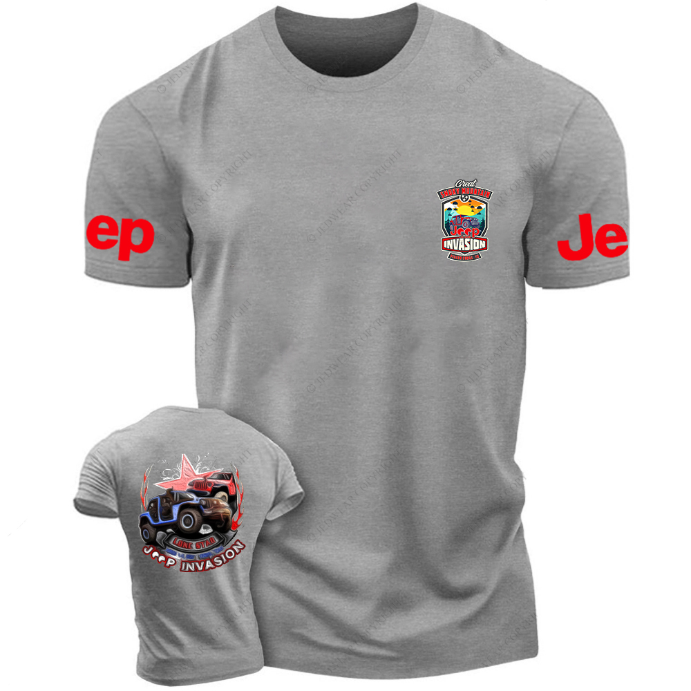 Great Smoky Mountain Lone Star Car Invasion  Jp T-Shirt