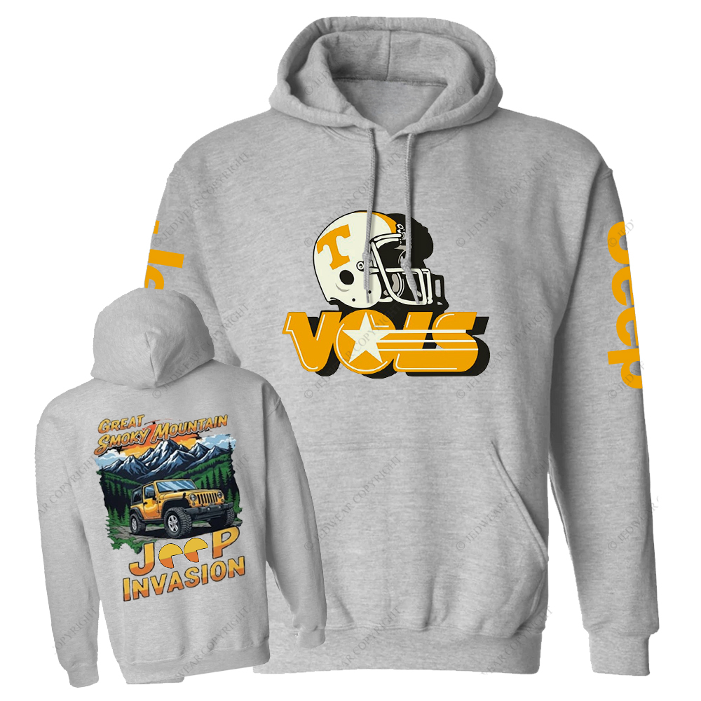 Great Smoky Mountain Invasion Sun Tree Jp Casual Hoodie