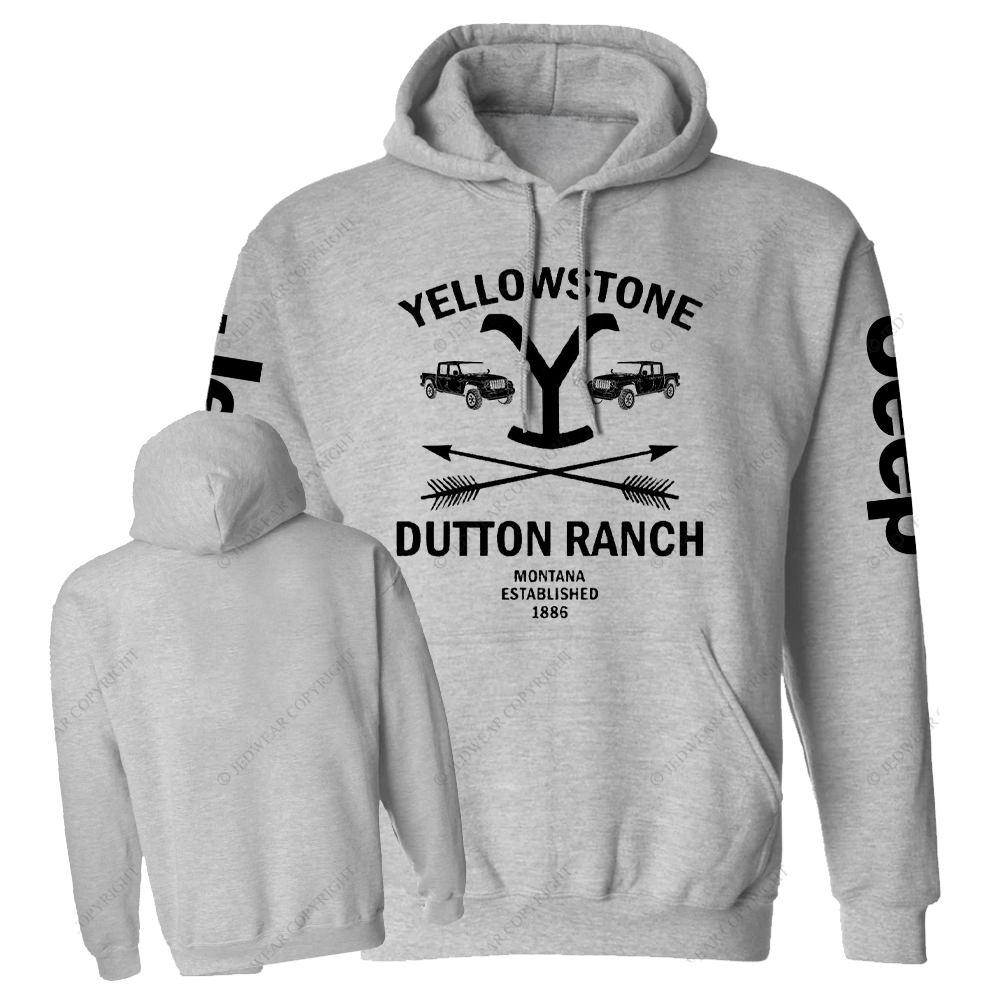 Yellowatone Dutton Ranch Jp Casual Hoodie