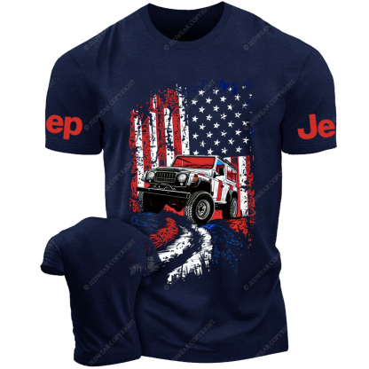 Wrangler JK American Flag Jp T-Shirt