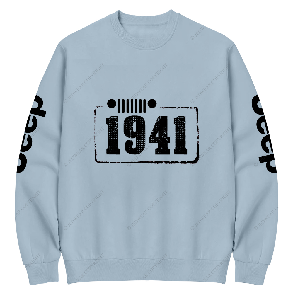 Created Times Since 1941 Jp Crew Neck Sweatshirt