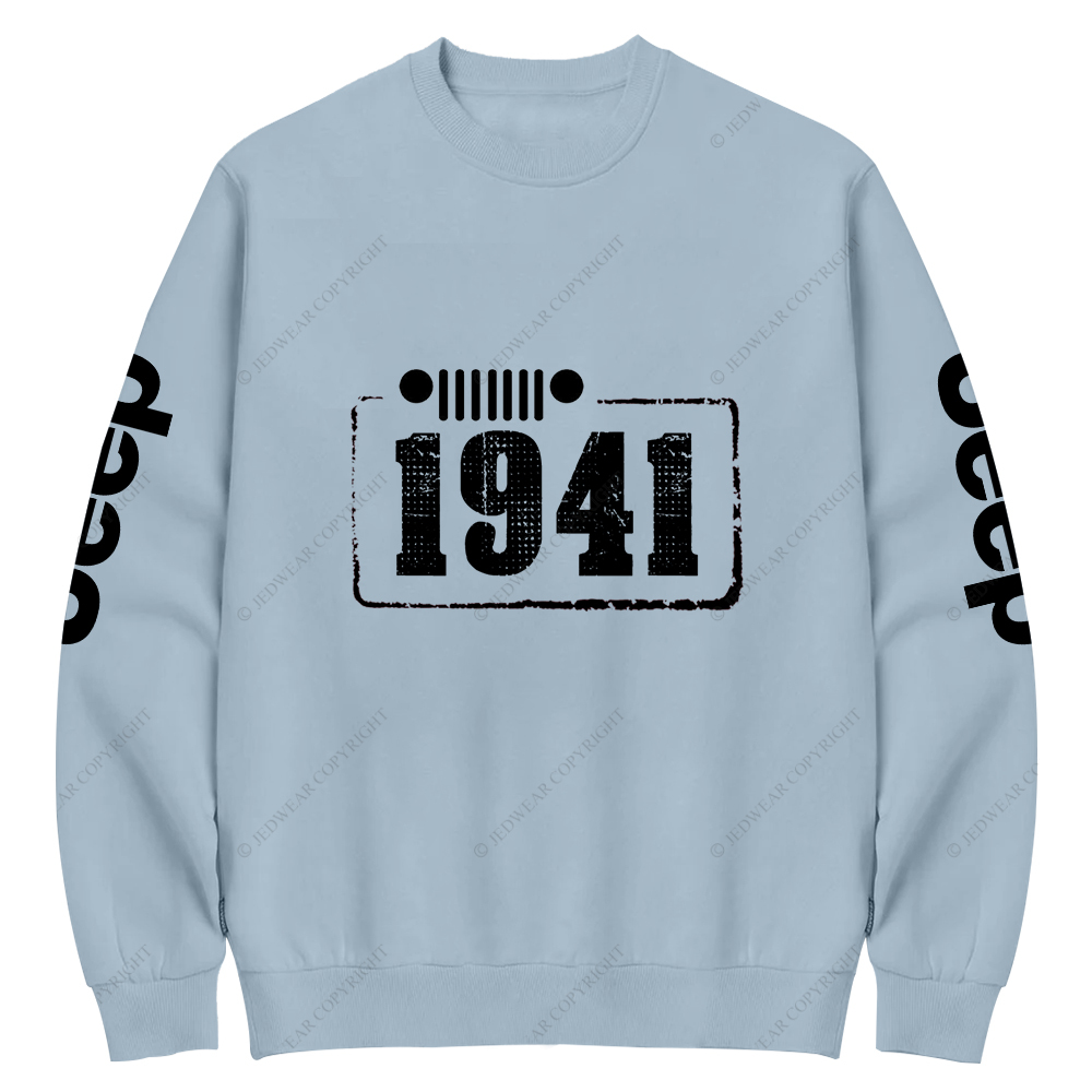 Created Times Since 1941 Jp Crew Neck Sweatshirt
