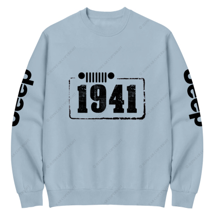 Created Times Since 1941 Jp Crew Neck Sweatshirt
