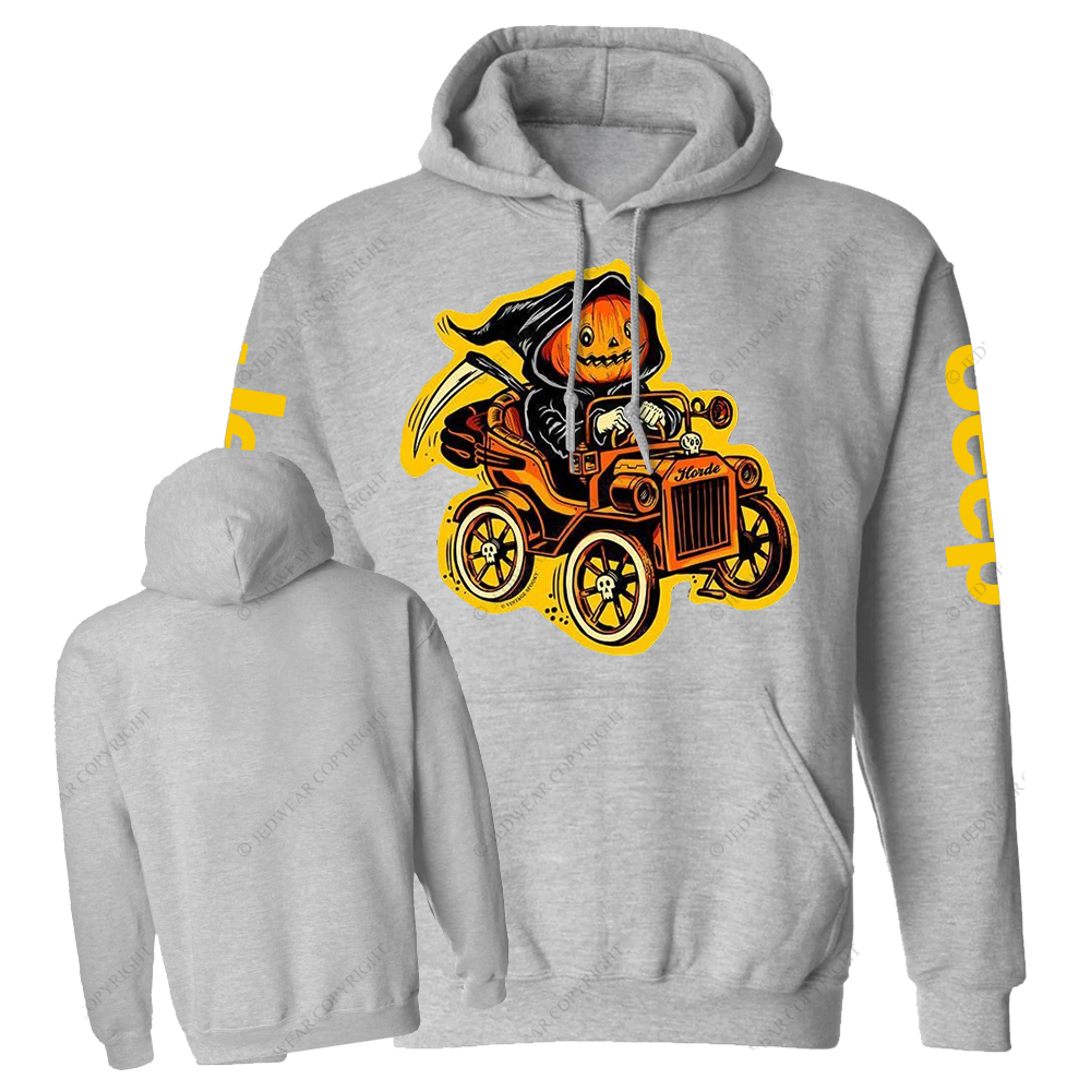 Halloween Grim Reaper Is Coming Jp Casual Hoodie