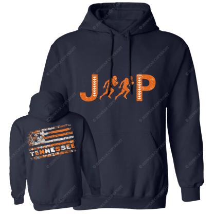Tennessee Flag Baseball Jp Casual Hoodie