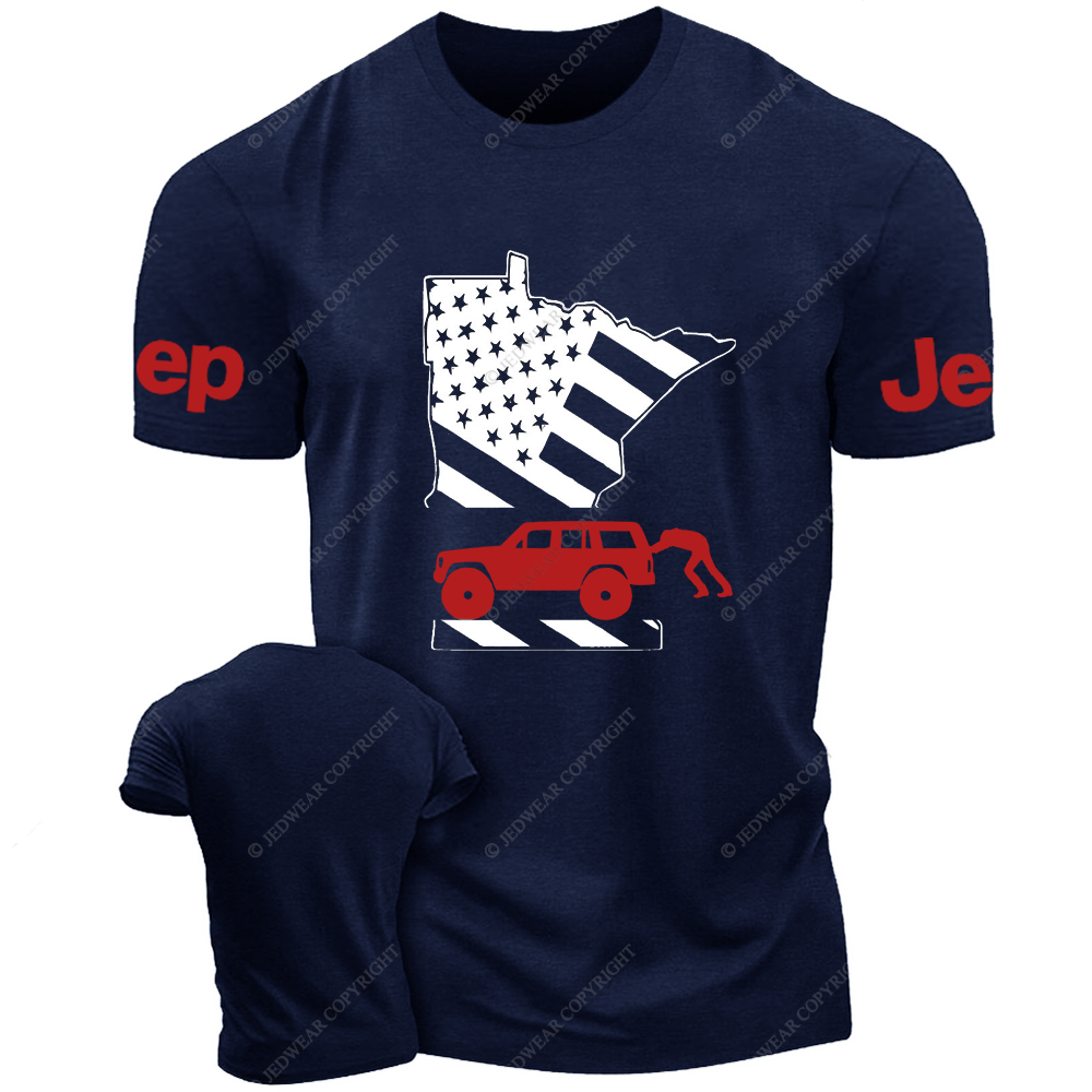 Cherokee American Flag Jp T-Shirt