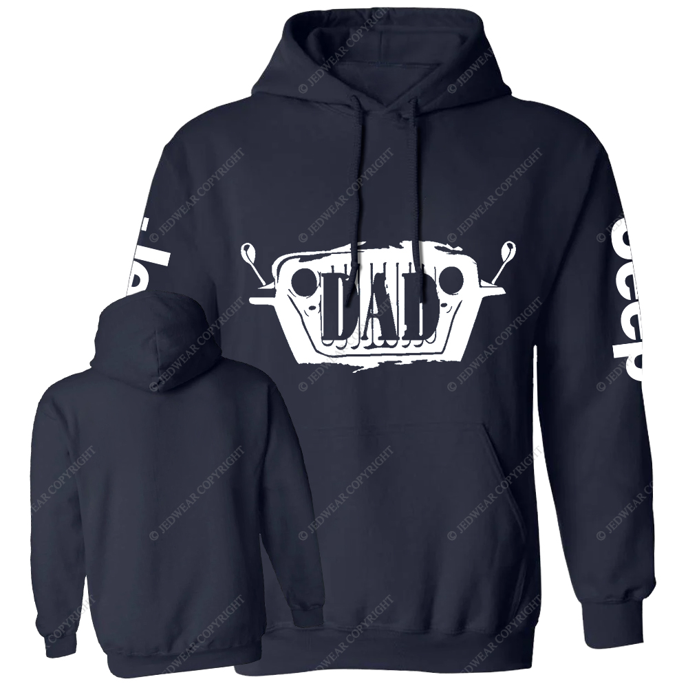 Dad Drive A Car Silhouette Jp Casual Hoodie