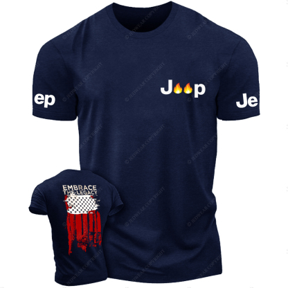 American Flag Embrace The Legacy JP T-Shirt