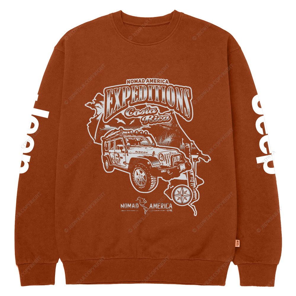 Nomad America Expeditions Costa Rica Jp Crew Neck Sweatshirt