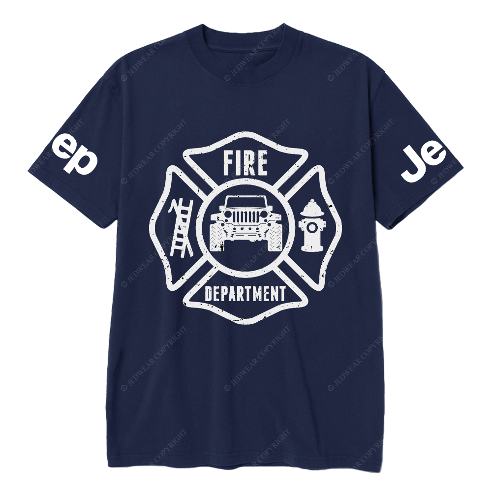 Fire Department  Fire Ladder Fire Hydrant  Jp T-Shirt