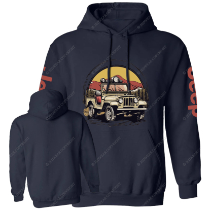 Wrangler JK Mountain Jp Casual Hoodie