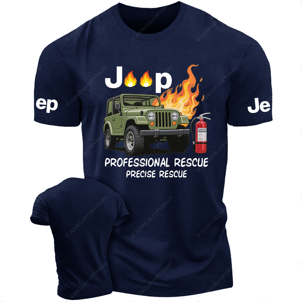 Professional Rescue Precise Rescue Fire Extinguisher JP T-Shirt