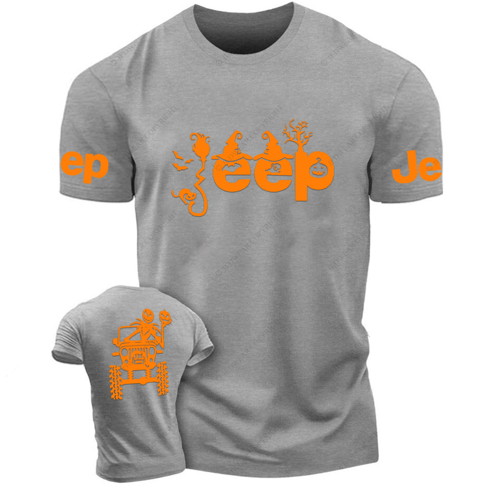 Pumpkin Halloween Skull Jp T-Shirt