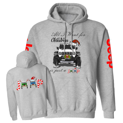 All I Want For Christmas Jp Casual Hoodie