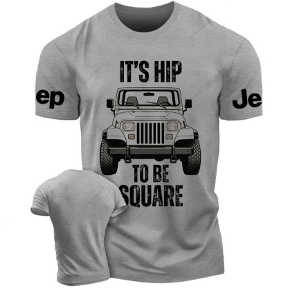 Wrangler YJ It's Hip To Be Square Jp T-Shirt