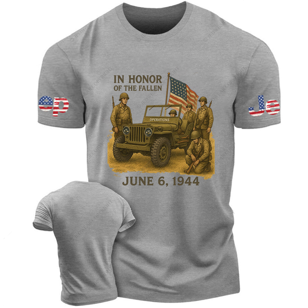 In Honor Of The Fallen June 6 1944 Jp T-Shirt