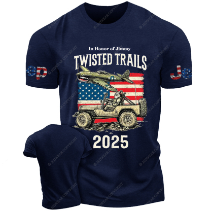 Soldiers In Honor Of Twisted Trails 2025 Jp T-Shirt