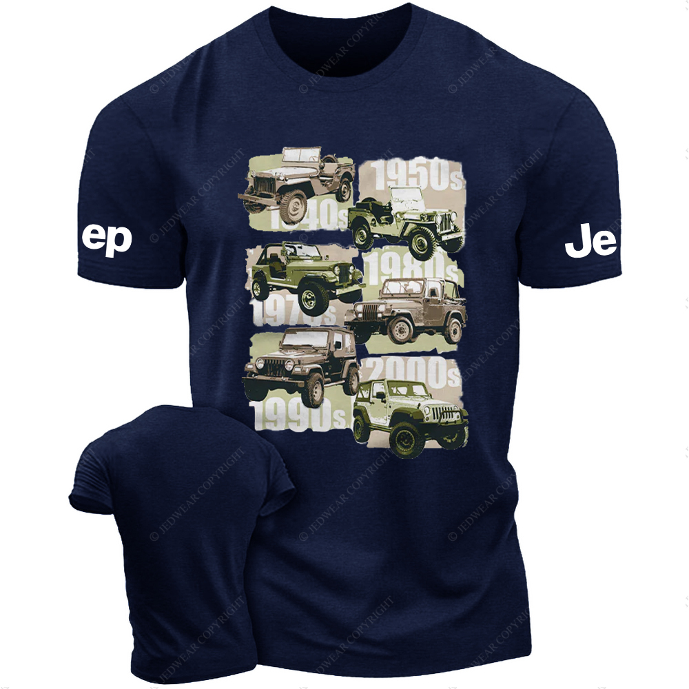 Jp Of Different Years Vintage Style JP T-Shirt