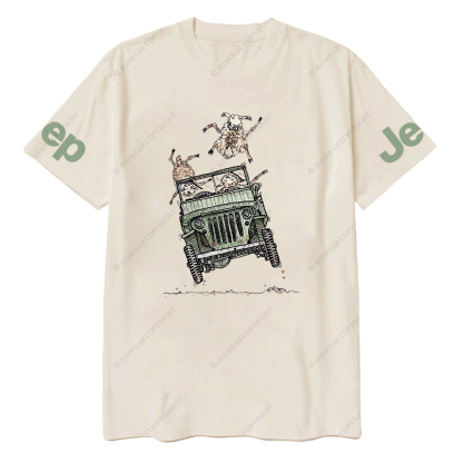 Green CJ With Sheep Jp T-Shirt