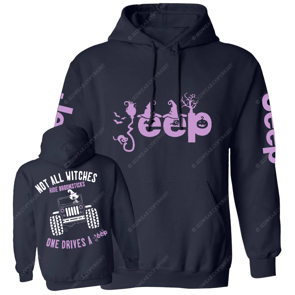 Halloween Not All Witches Ride Broomsticks One Drive A Car Jp Casual Hoodie